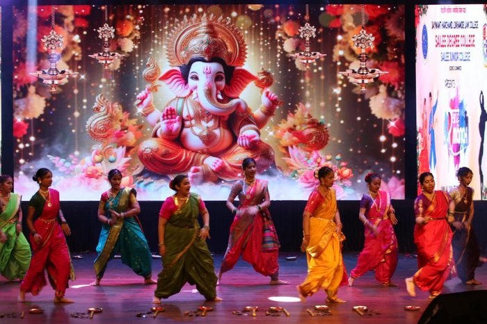 Cultural dance performance at Annual Day